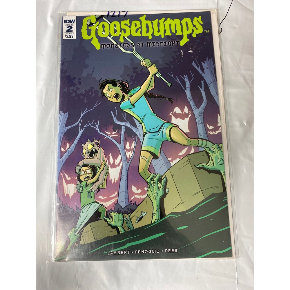 Goosebumps Monsters at Midnight Issue 2‎ Cover A IDW Publishing 2017 Comic Book